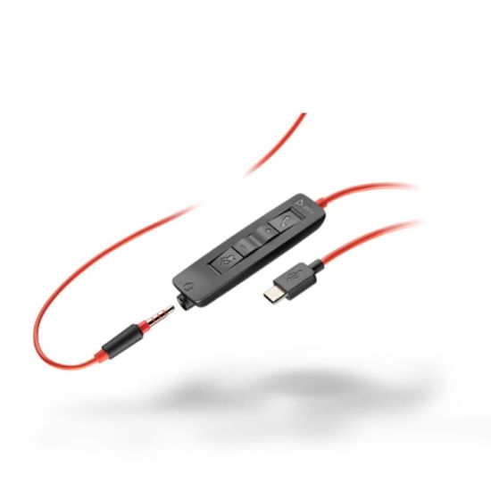 Poly Blackwire 3315 - Casque mono USB-C jack 3,5mm adaptateur USB-C/A - 8X217AA - 8X217AA vue 3