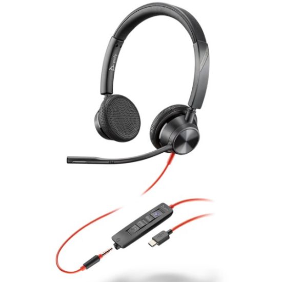 Poly Blackwire 3325 - Casque stéréo USB-C certifié Microsoft Teams - 8X222AA - 8X222AA vue 2