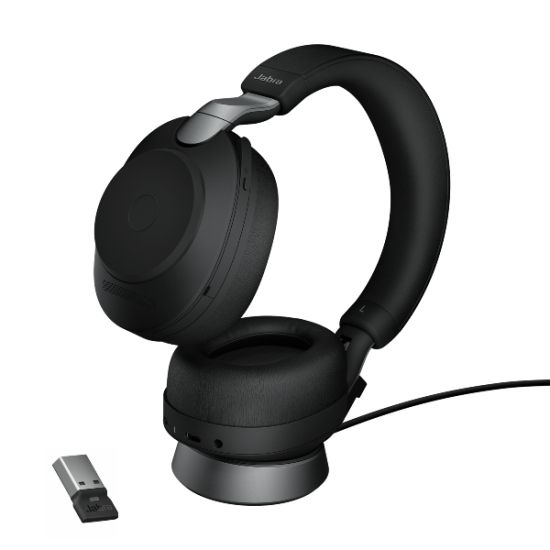 Jabra Evolve2 85 UC - Casque sans fil stéréo avec base de chargement - 28599-989-989