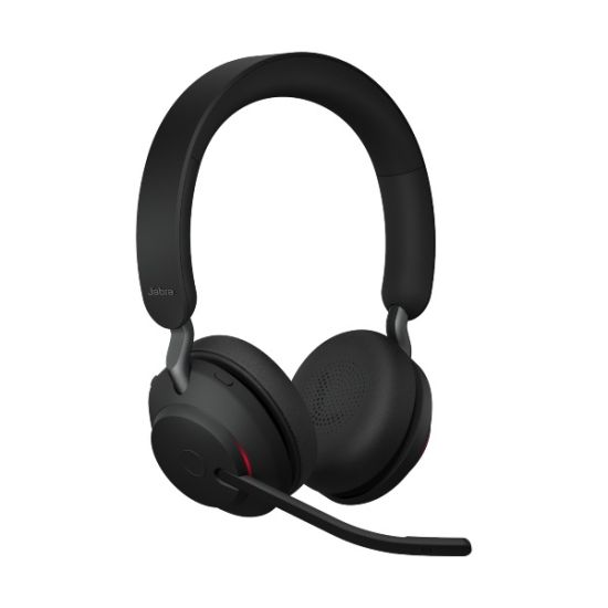Jabra Evolve2 65 - Casque sans fil stéréo Microsoft Teams avec base de chargement - 26599-999-889