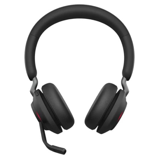 Jabra Evolve2 65 - Casque sans fil stéréo Microsoft Teams avec base de chargement - 26599-999-889