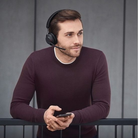 Jabra Evolve2 65 - Casque sans fil mono MS Teams USB-C - 26599-899-899
