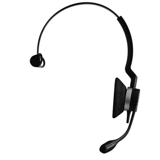 Jabra BIZ 2300 Mono - Casque filaire antibruit pour centres d'appels - 2303-820-104