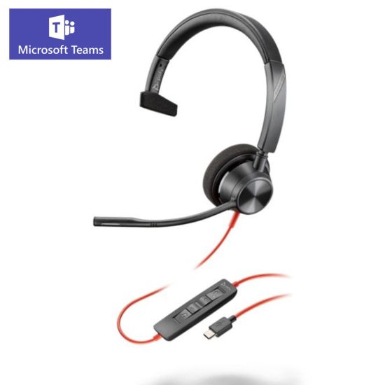 Poly Blackwire 3310 - Casque mono USB-C filaire - 8X215AA - 8X215AA