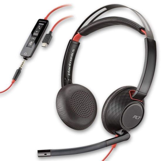 Poly Blackwire 5220 - Casque stéréo USB-C/USB-A jack 3,5mm certifié Google Meet - 8X231AA - 8X231AA vue 2