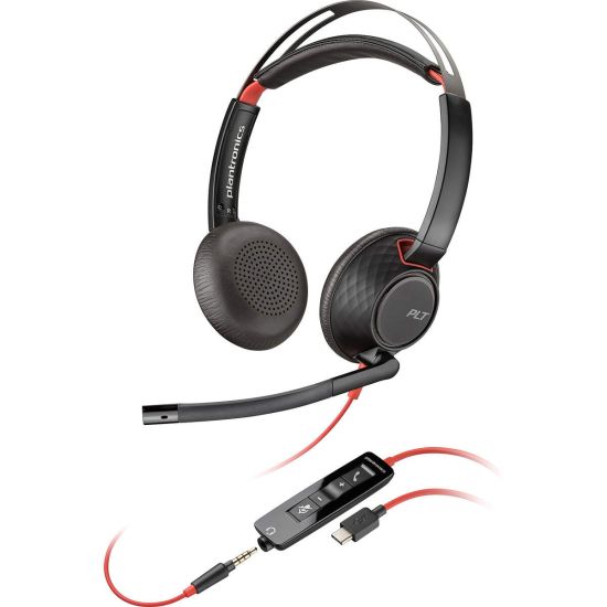 Poly Blackwire 5220 - Casque stéréo USB-C/USB-A jack 3,5mm certifié Google Meet - 8X231AA - 8X231AA vue 3
