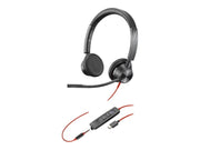 Poly Blackwire 3325 - Casque stéréo USB-C jack 3,5mm - 8X221AA - 8X221AA