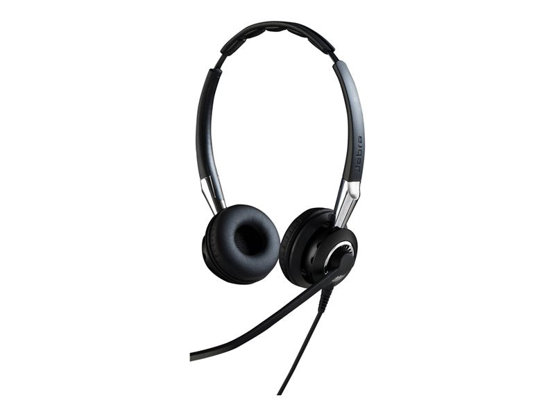 Jabra BIZ 2400 II Duo - Micro-casque filaire antibruit pour centres de contact - 2409-720-209