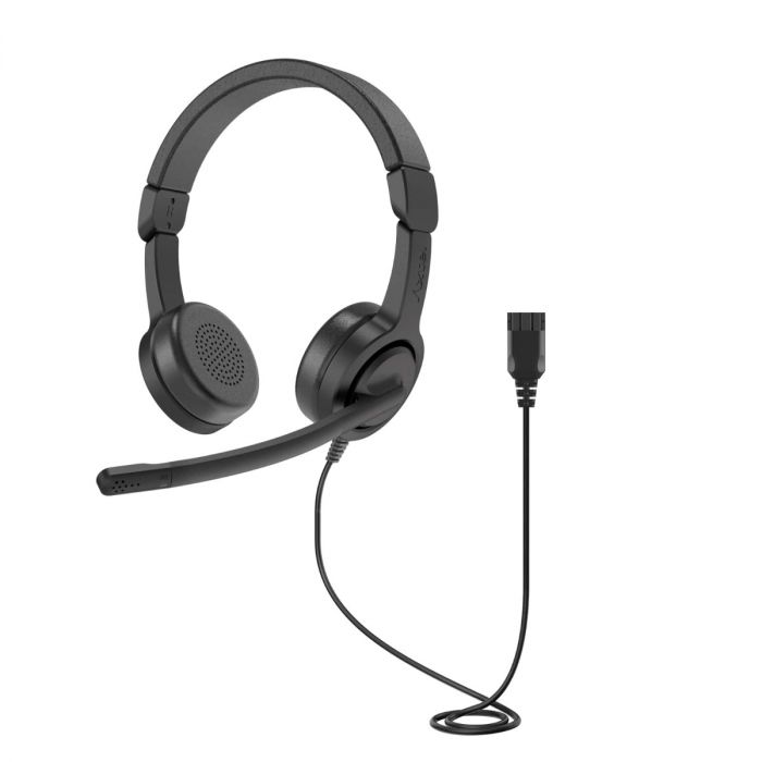 Axtel Voice 40 Duo – Casque stéréo QD professionnel