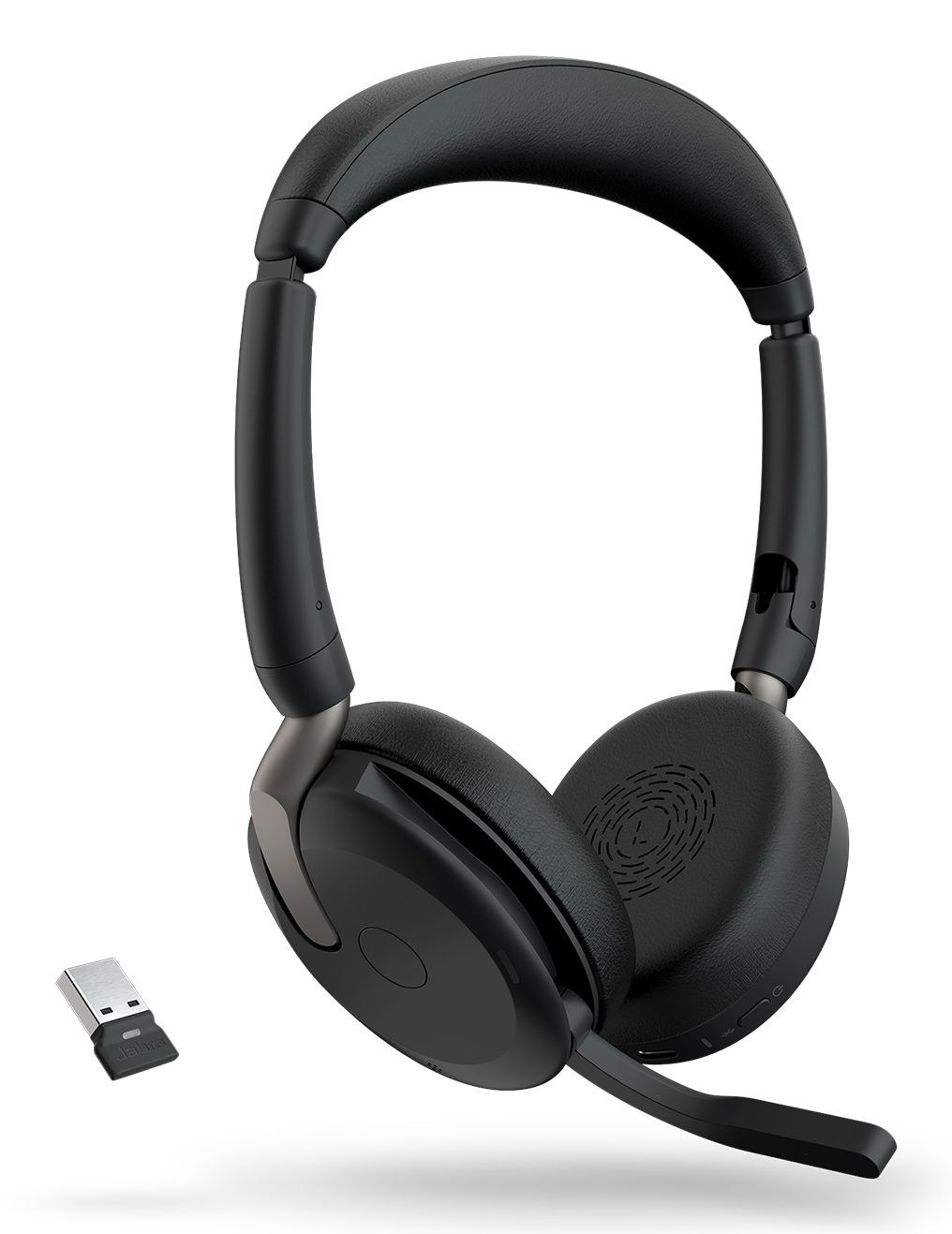 Jabra Evolve2 65 Flex UC - Casque sans fil stéréo avec dongle USB-A - 26699-989-999
