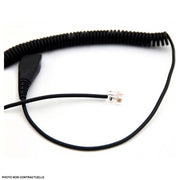 Axtel - Cordon QD/RJ spiralé 0,5-2m - AXC-04