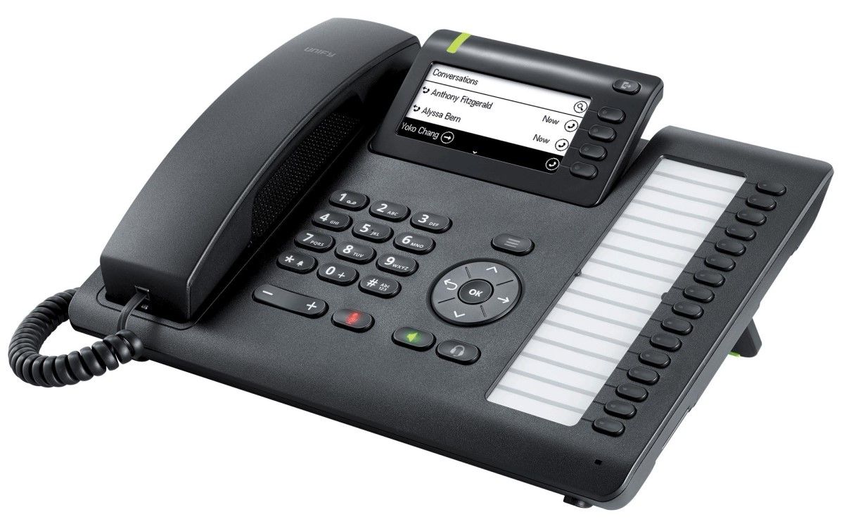 Unify OpenScape CP400 - Téléphone IP SIP écran Éco-recyclé - L30250-F600-C427