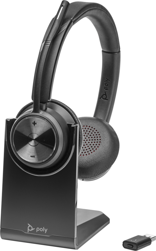 Poly Savi 7320 - Casque stéréo DECT sans fil conversations confidentielles - 8L545AA#ABB - 8L545AA#ABB