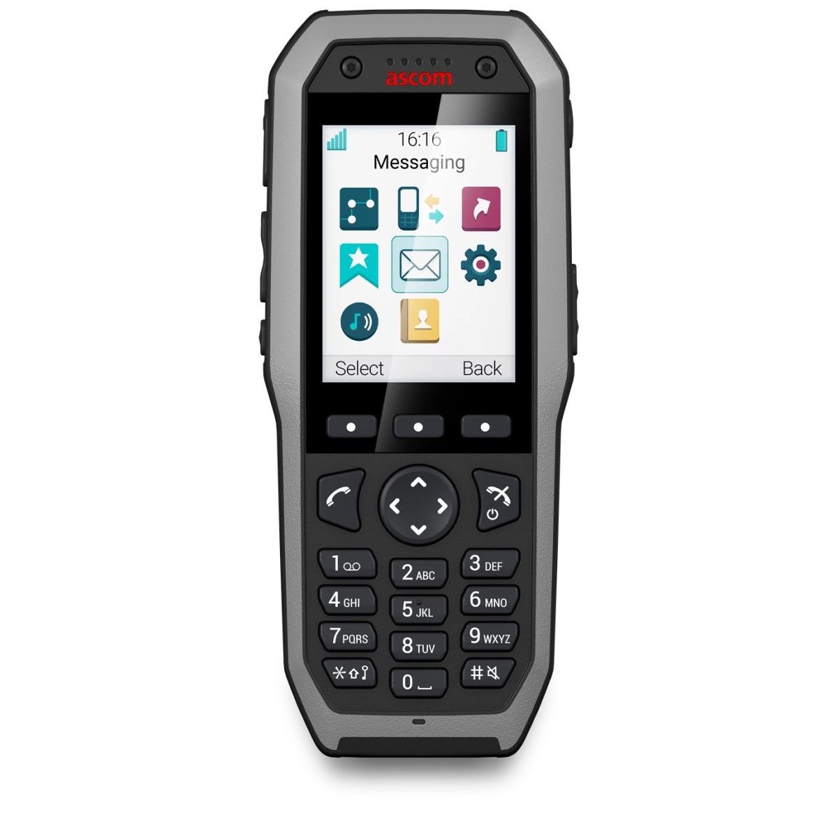 Ascom D83 Messenger ATEX - Portable GAP/CAP robuste - DH8-ABAB