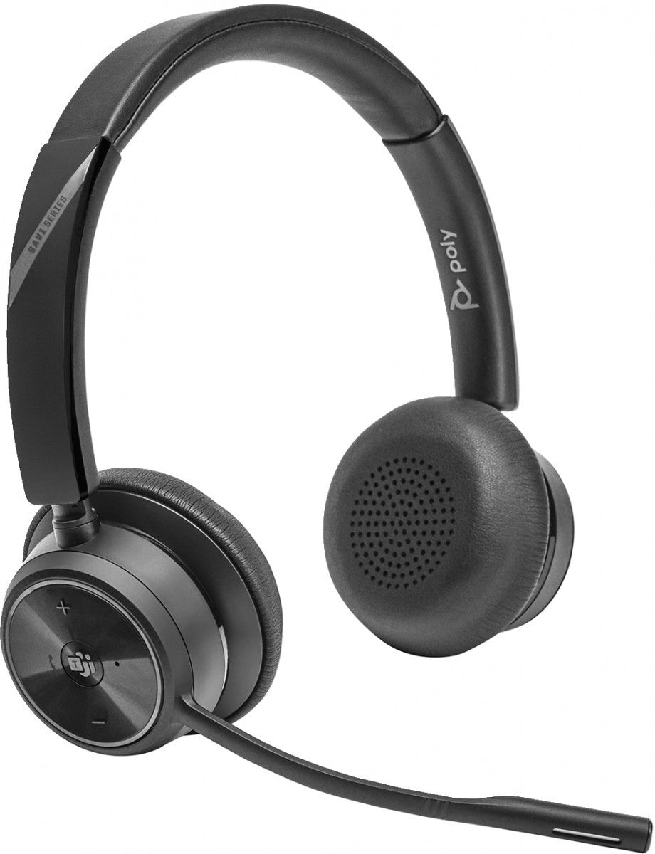 Poly Savi 7420 Office - Casque stéréo DECT sans fil certifié Microsoft Teams - 8L574AA#ABB - 8L574AA#ABB