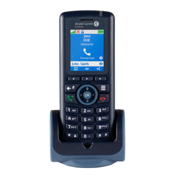 Alcatel 8214 - Combiné DECT sans fil avec chargeur et alimentation - 3BN07012AA