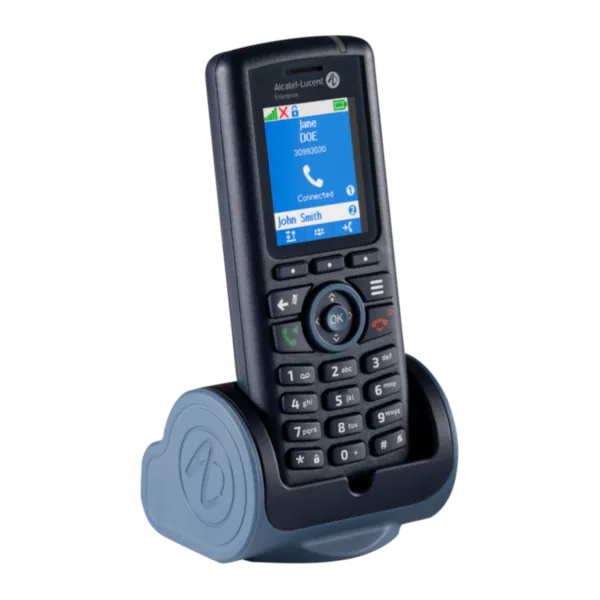Alcatel 8214 - Combiné DECT sans fil avec chargeur et alimentation - 3BN07012AA