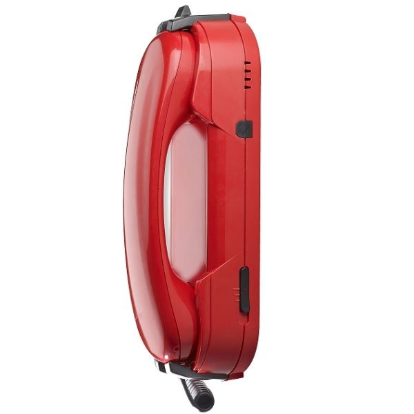 Depaepe HD 2000 - Téléphone analogique sans clavier rouge - PA200R