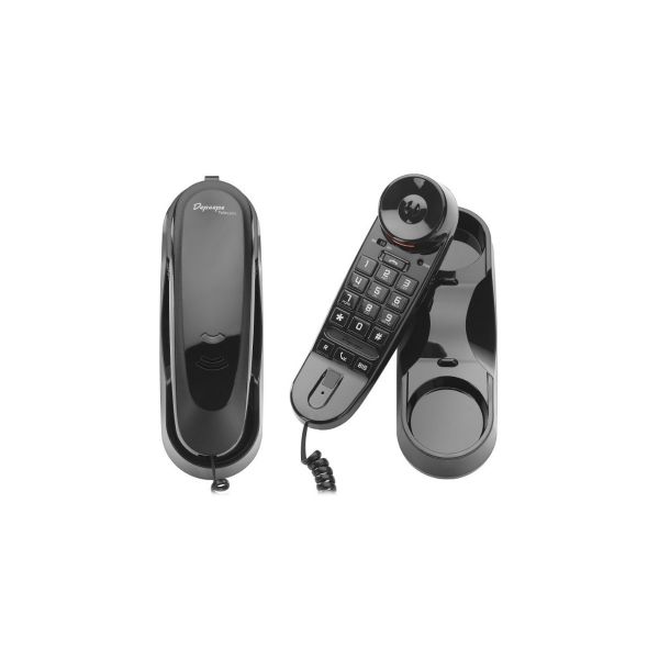 Depaepe Premium 20 - Téléphone analogique compact gris foncé - NL100A