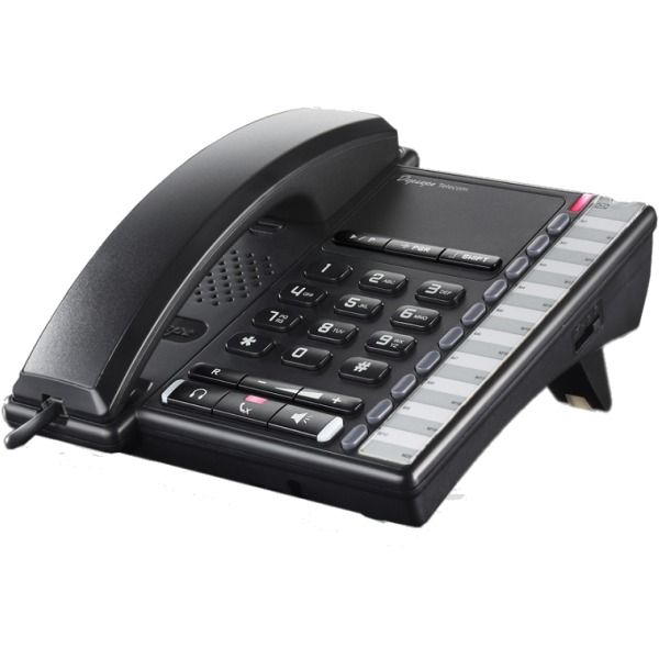 Depaepe Premium 200 - Téléphone hôtelier analogique gris foncé - PP200A