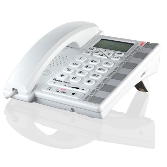 Depaepe Premium 300 - Téléphone hôtelier analogique blanc - PP300P