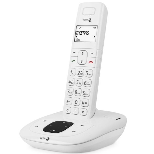 Doro Comfort 1015 – Téléphone sans fil avec répondeur et grandes touches – 6047