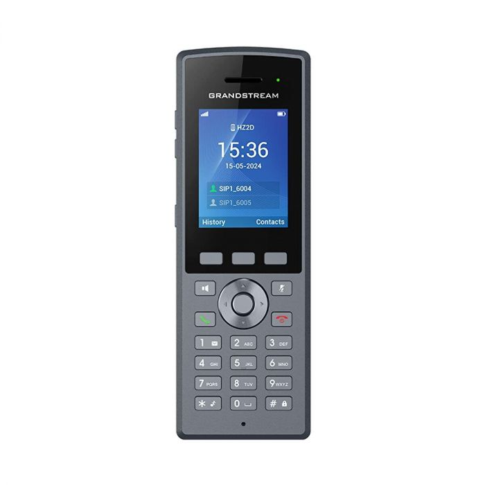 Grandstream DP735 – Combiné DECT IP HD robuste IP67 avec autonomie 65 h et Push-to-Talk