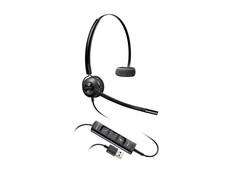Poly EncorePro 545 - Casque stéréo convertible USB-A/USB-C centre d'appels - 783R4AA - 783R4AA