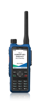 Hytera HP795Ex IIA - Radio DMR ATEX IIA écran 2,4" IP68 GPS dual-freq BT