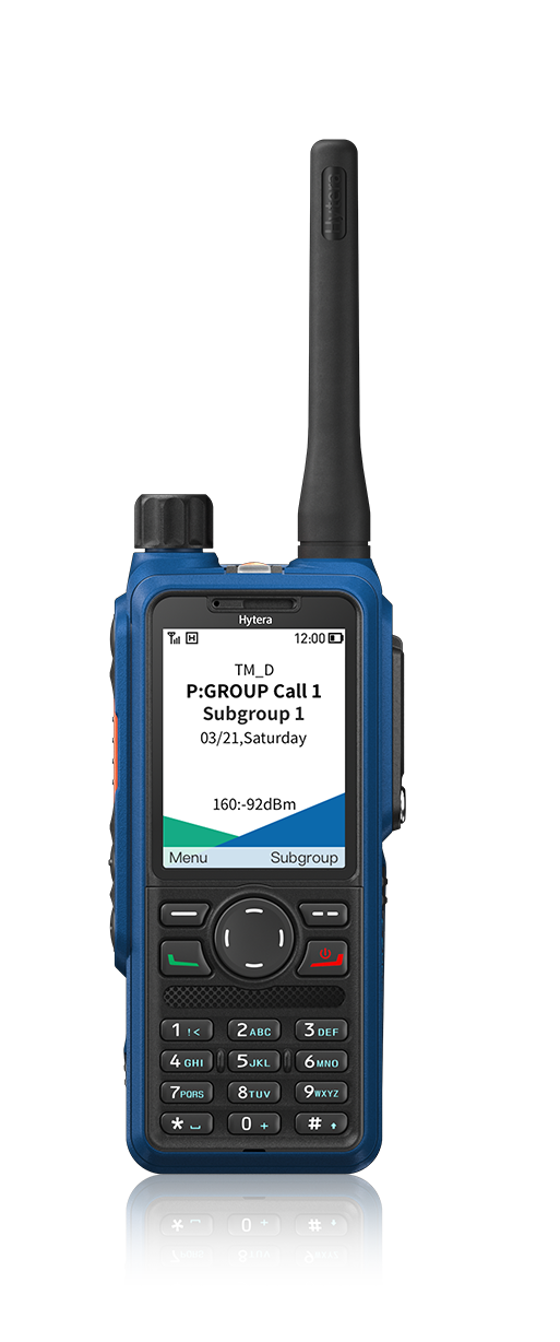 Hytera HP795Ex IIA - Radio DMR ATEX IIA écran 2,4" IP68 GPS dual-freq BT