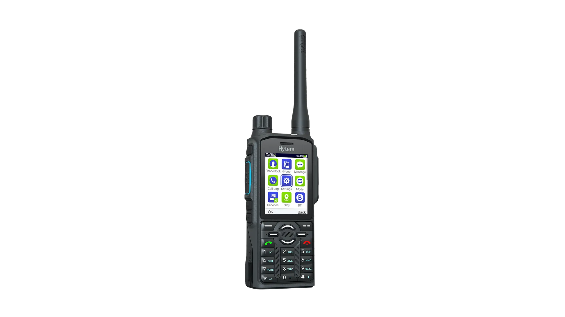 Hytera PT590 - Radio TETRA portable IP68 3W GPS dual-freq Bluetooth USB-C IA
