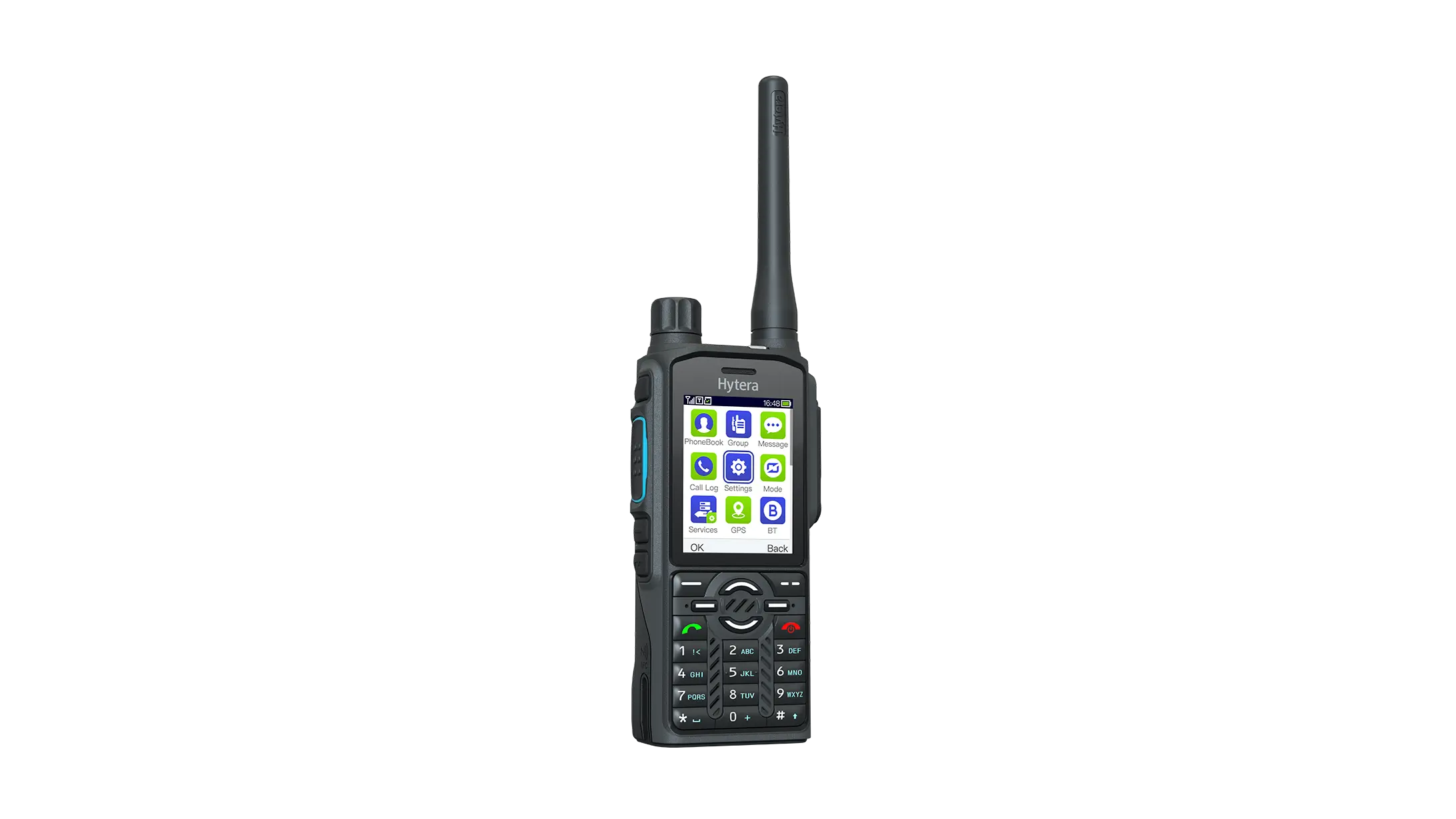 Hytera PT590 - Radio TETRA portable IP68 3W GPS dual-freq Bluetooth USB-C IA
