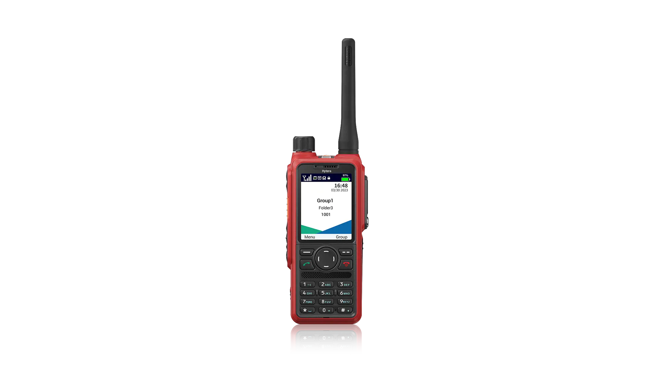 Hytera PT890Ex - Radio TETRA ATEX IIC IP68 GPS dual-freq BT Wi-Fi NFC USB-C