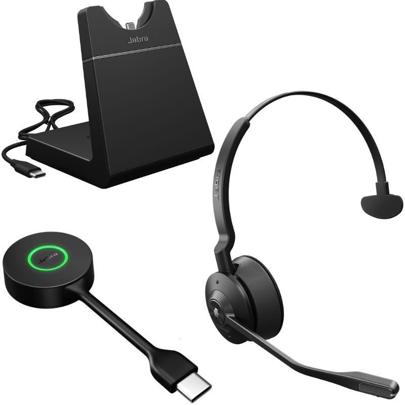 Jabra Engage 55 SE - Casque sans fil mono DECT MS Teams - 9653-475-111
