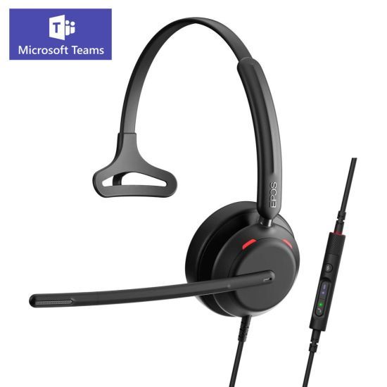 EPOS IMPACT 730T - Casque filaire mono certifié Microsoft Teams