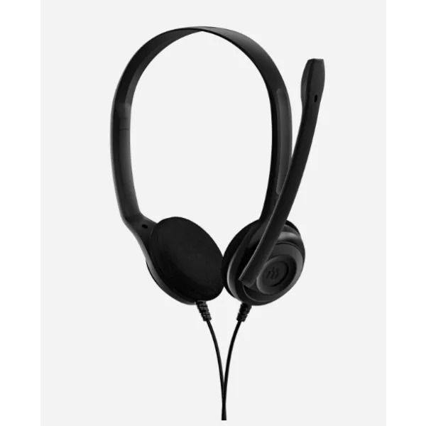 EPOS PC 3 Chat - Casque filaire avec micro anti-bruit pour PC