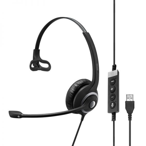 EPOS SC 230 USB MS II - Micro-casque filaire avec micro anti-bruit