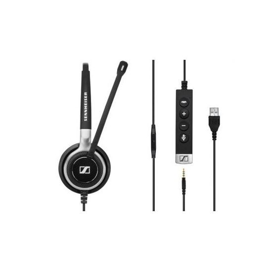 EPOS SC 635 USB - Micro-casque filaire avec connectique USB et Jack 3.5 mm