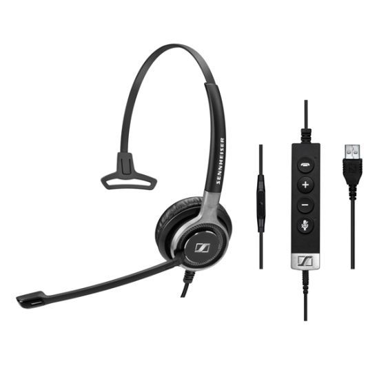 EPOS SC 635 USB - Micro-casque filaire avec connectique USB et Jack 3.5 mm