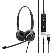 EPOS SC 665 - Casque duo filaire USB & Jack 3.5 mm