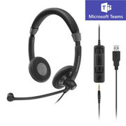 Epos SC 75 - Casque filaire USB et Jack pour une communication claire