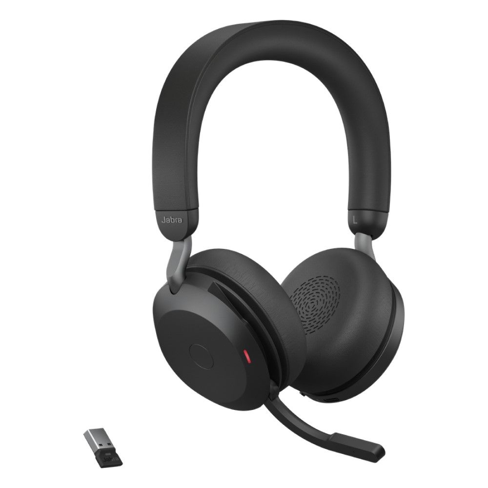 Jabra Evolve2 75 - Casque sans fil stéréo avec dongle USB-A - 27599-989-999