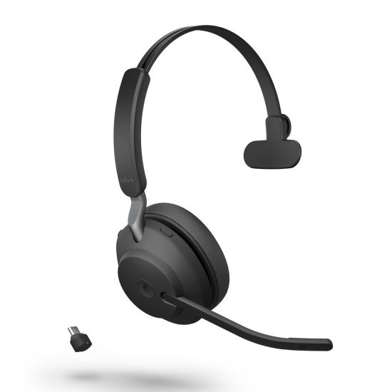 Jabra Evolve2 65 - Casque sans fil mono MS Teams USB-C - 26599-899-899
