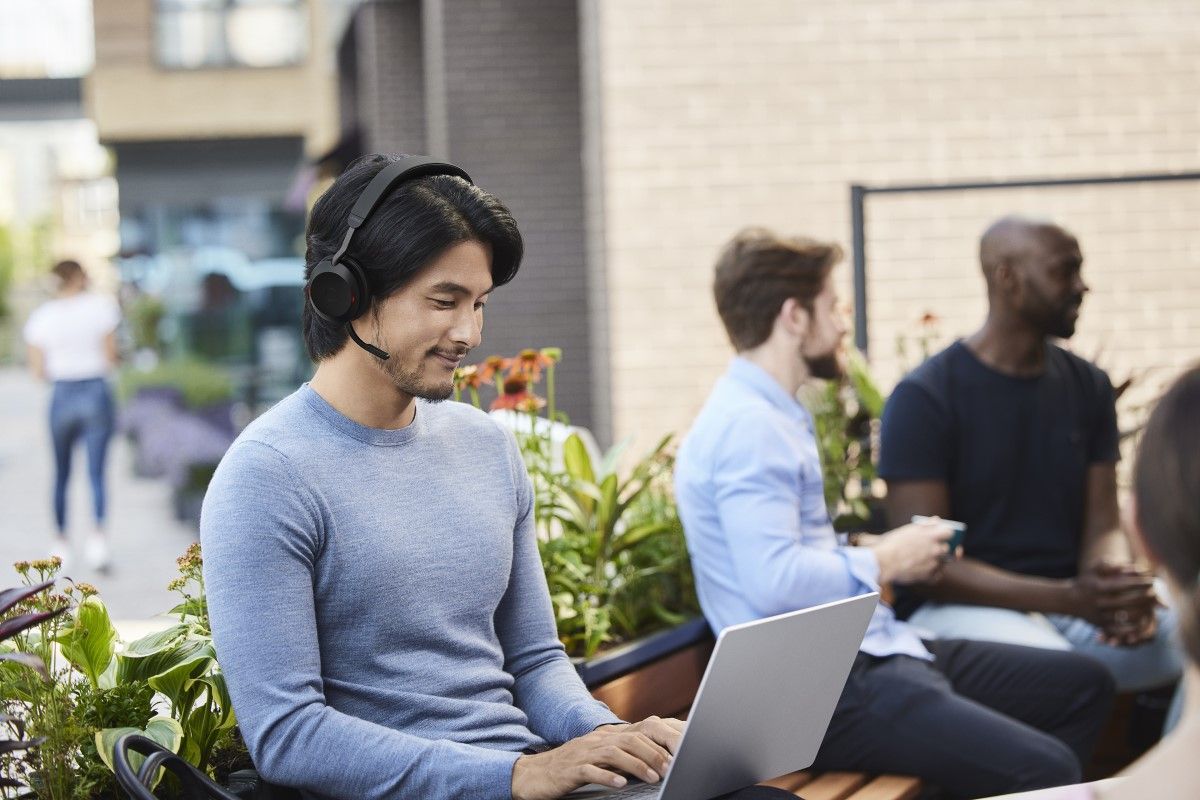 Jabra Evolve2 75 - Casque sans fil Bluetooth stéréo MS Teams - 27599-999-999
