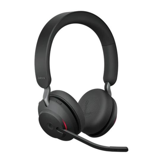 Jabra Evolve2 65 - Casque sans fil Bluetooth stéréo MS Teams avec base - 26599-999-989