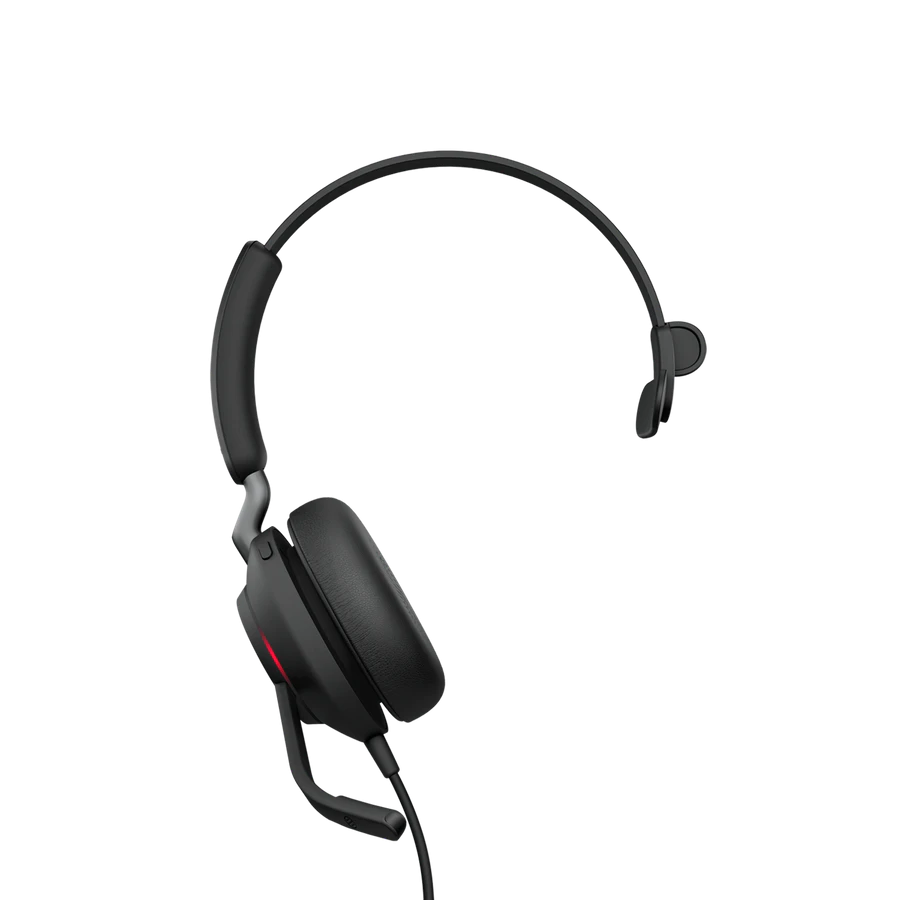 Jabra Evolve2 40 SE - Casque filaire USB mono pour appels professionnels - 24189-889-799
