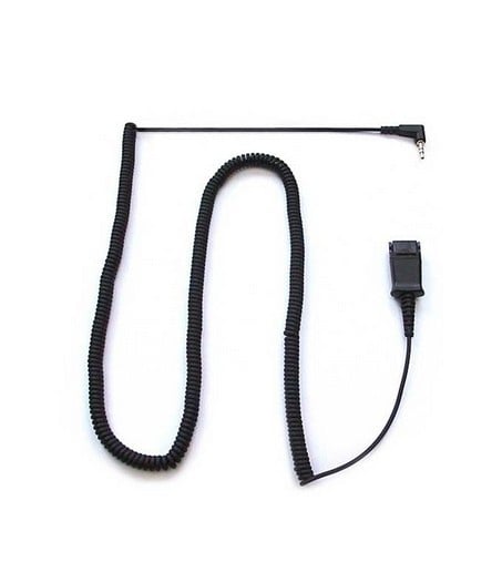 Poly Câble 2,5mm vers QD 3m - 85Q32AA - 85Q32AA