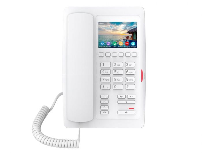 Fanvil H5W - Téléphone IP Wi-Fi professionnel pour hôtels et établissements publics