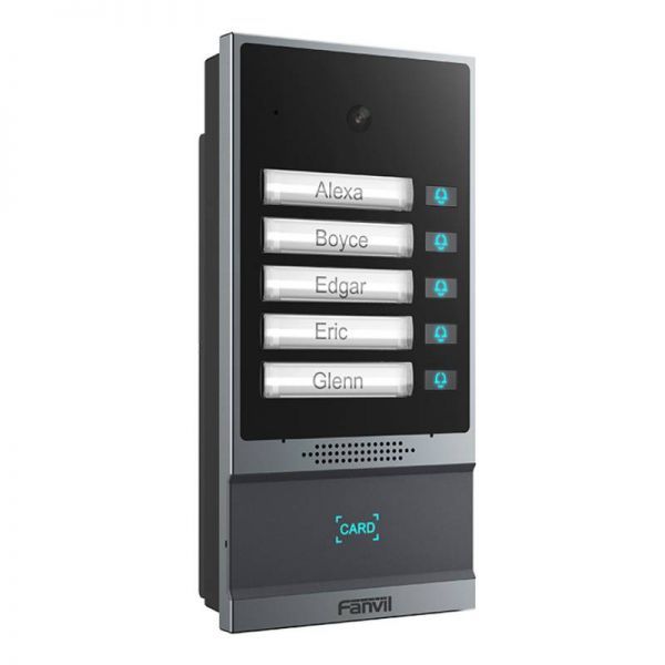 Fanvil i63 : Interphone IP avec caméra HD et contrôle d’accès