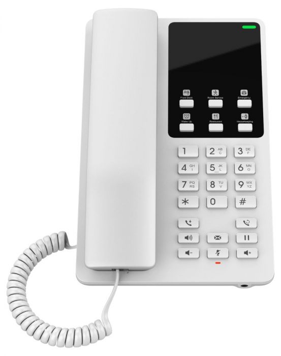GHP620 Grandstream – Téléphone IP hôtelier compact avec PoE et personnalisation
